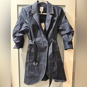 Cinq à Sept Blue Denim Dress - Indigo